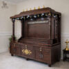 Bell Temple with Gopuram in Teak Wood By Shalvika Living