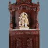 Elegant South Indian Puja Mandapam for Your Home
