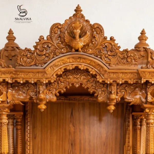 Hand Carved Temple For Home Big Size
