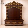 Handcrafted Pooja Wooden Mandir for Homes