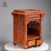 Handcrafted Wooden Chota Mandir for Home By Shalvika Living
