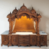 Large Temple with Storage for Home By Shalvika Living