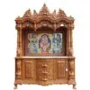 Large Wooden Temple for Home By Shalvika Living