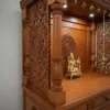 Latest South Indian Temple Design for Home – Handcrafted Teak Wood Mandir