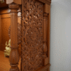 Latest South Indian Temple Design for Home – Handcrafted Teak Wood Mandir