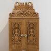 Pooja Temple for Home with Bells Door