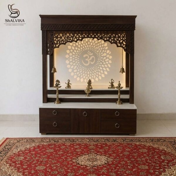 Premium Modern Temple Design for Modern Homes