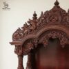 Puja Ghar Design in Teak Wood