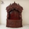 Puja Ghar Design in Teak Wood