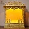 Small Temple Design For Village in Teak Wood | Shalvika Living Innovations
