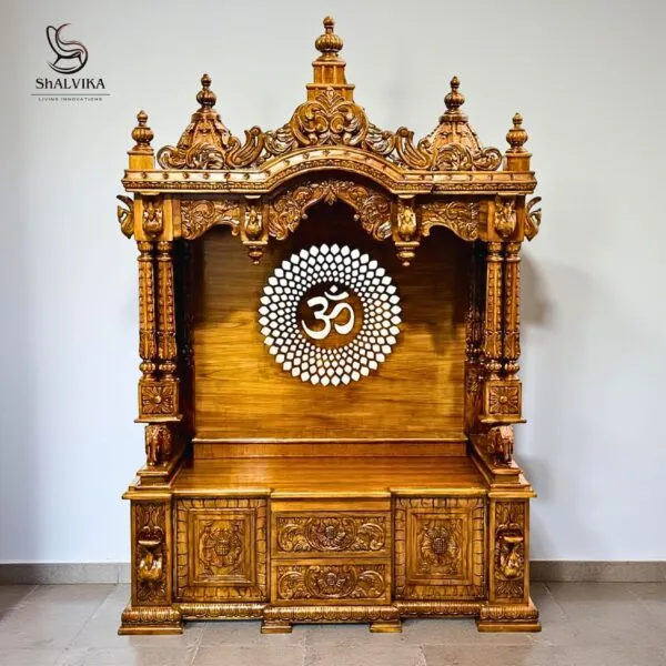 South Indian Pooja Mandir for Home