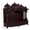 Teak Wooden 6 Feet Pooja Mandir By Shalvika Living