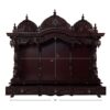 Teak Wooden 6 Feet Pooja Mandir By Shalvika Living