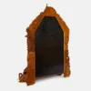 Teakwood Mandir with Hansa Legs