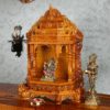 Teakwood Mandir with Hansa Legs