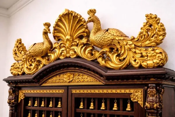 Temple Design for Home in Dual Shade By Shalvika Living