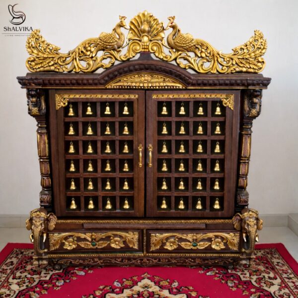 Temple Design for Home in Dual Shade By Shalvika Living