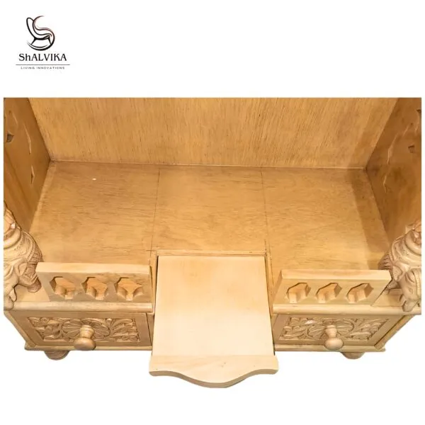 Traditional Pooja Mandir Design for Home – by Shalvika Living