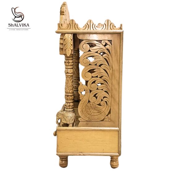 Traditional Pooja Mandir Design for Home – by Shalvika Living