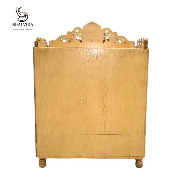 Traditional Pooja Mandir Design for Home – by Shalvika Living