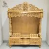 Traditional Pooja Mandir Design for Home – by Shalvika Living