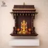 Traditional Wall Hanging Mandir Design