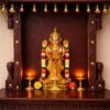 Traditional Wall Hanging Mandir Design