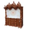 Wooden Big Size Pooja Mandir for Home By Saharanpur Artisians