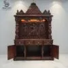Wooden Big Temple in Bangalore – By Shalvika Living