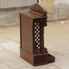 Wooden Hand Carved Designer Puja Temple