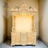 Wooden Handcarving Designer Puja Mandir for Home – Elegant Pooja Temple