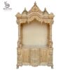 Wooden Handcarving Designer Puja Mandir for Home – Elegant Pooja Temple