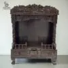 Wooden Mandir Design for Home in Teak Wood | Shalvika Living Innovations