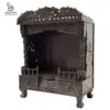 Wooden Mandir Design for Home in Teak Wood | Shalvika Living Innovations