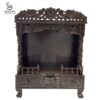 Wooden Mandir Design for Home in Teak Wood | Shalvika Living Innovations