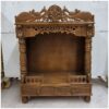 Wooden Mandir for Home – Handcrafted Teak Wood Pooja Temple by Shalvika Living
