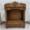 Wooden Mandir for Home – Handcrafted Teak Wood Pooja Temple by Shalvika Living