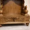Wooden Small Temple Design for Puja Room by Shalvika Living