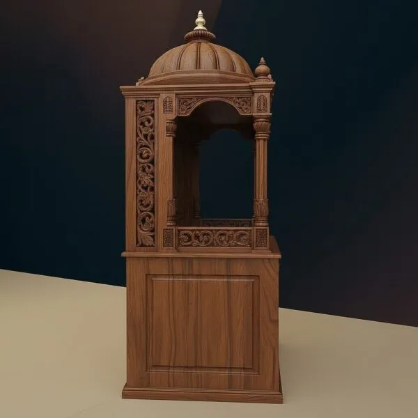 Wooden Temple Design for Home