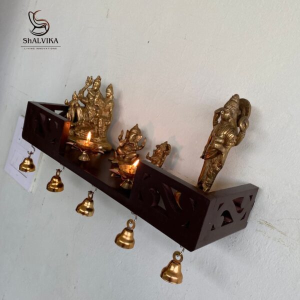 Wooden Wall Pooja Mandir for Home – By Shalvika Living Innovations
