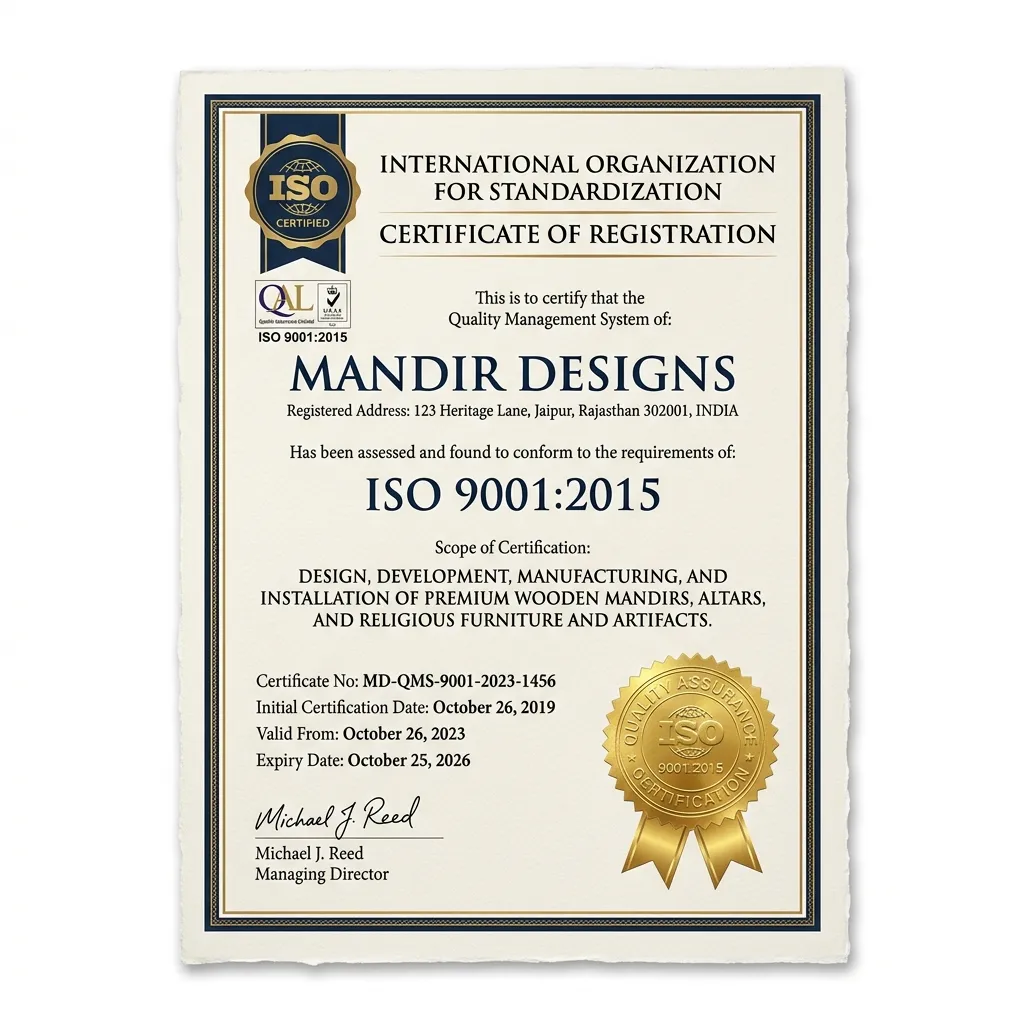 ISO 9001:2015 Certificate